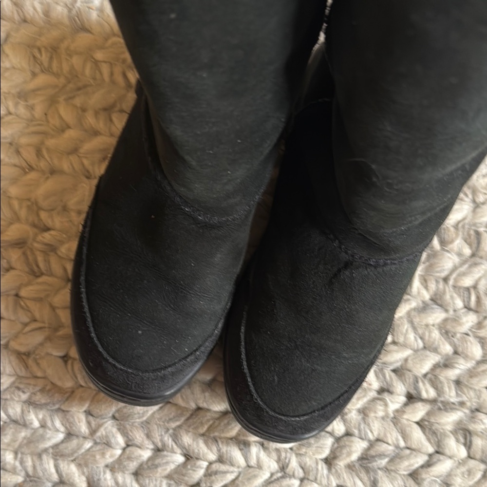UGG Black Suede Boots - Picture 4 of 9